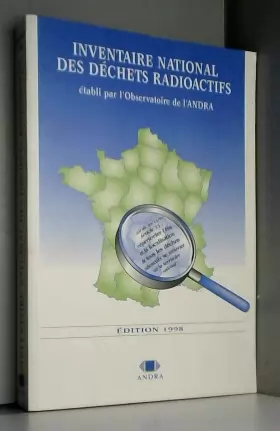 Couverture du produit · Inventaire national des déchets radioactifs