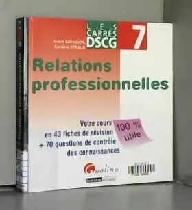 Couverture du produit · Relations professionnelles DSCG 7