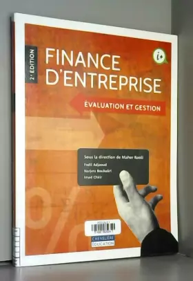 Couverture du produit · Finances d'entreprise (2e édition): Evaluation et gestion