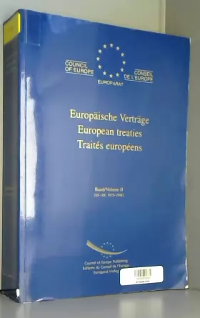 Couverture du produit · Traités européens, volume 2