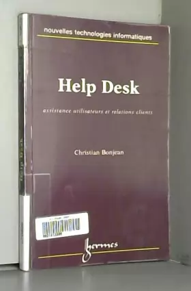 Couverture du produit · Help desk, assistance utilisateurs et relations clients