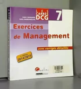 Couverture du produit · DCG 7 Exercices de management : Avec corrigés détaillés
