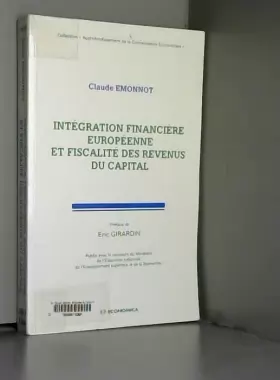 Couverture du produit · Intégration financière européenne et fiscalité des revenus du capital