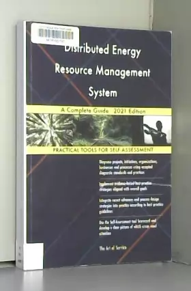 Couverture du produit · Distributed Energy Resource Management System A Complete Guide - 2021 Edition