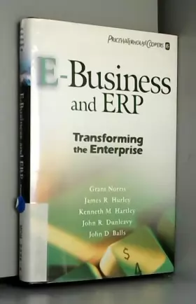 Couverture du produit · E–Business & ERP – Transforming the Enterprise
