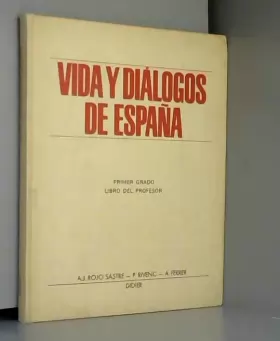 Couverture du produit · Vida y dialogos de espana.