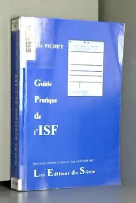 Couverture du produit · Guide pratique de l'ISF: Edition 2001