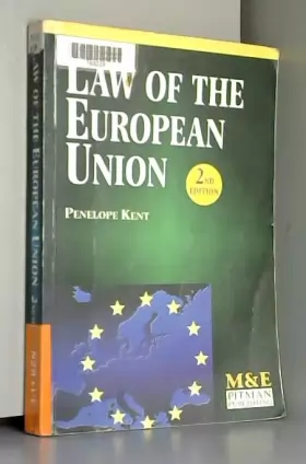 Couverture du produit · Law Of The European Union