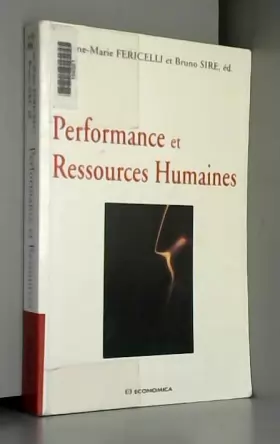 Couverture du produit · Performance et ressources humaines