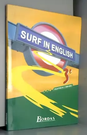 Couverture du produit · Surf in English : Anglais, 3e (Manuel)