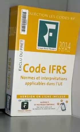Couverture du produit · Code IFRS 2014 : Normes et interprétations applicables dans l'UE