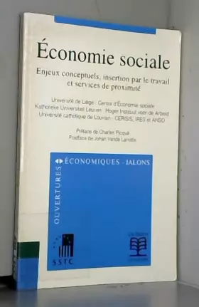 Couverture du produit · Economie sociale