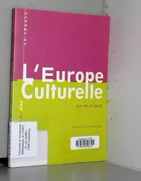 Couverture du produit · L'Europe culturelle en pratique