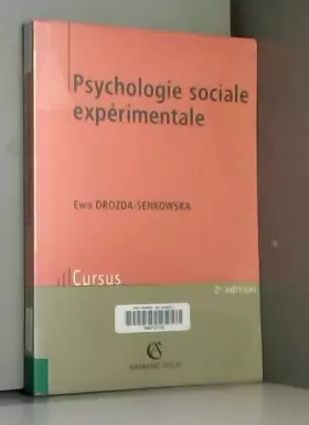 Couverture du produit · Psychologie sociale expérimentale