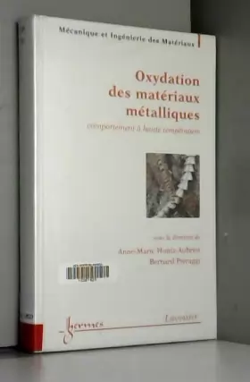 Couverture du produit · Oxydation des matériaux métalliques