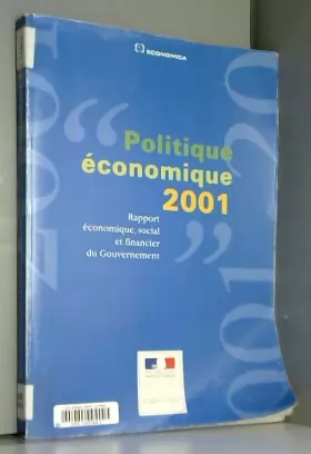 Couverture du produit · Politique économique 2001