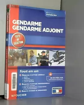 Couverture du produit · Gendarme - Gendarme Adjoint Tests de sélection