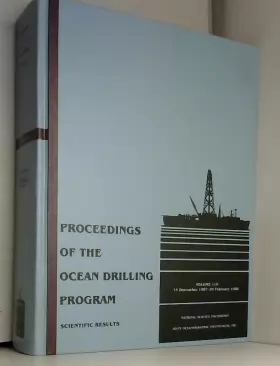 Couverture du produit · PROCEEDINGS OF THE OCEAN DRILLING PROGRAM: SCIENTIFIC RESULTS, VOL. 119: 14 DECEMBER 1987 - 20 FEBRUARY 1988.