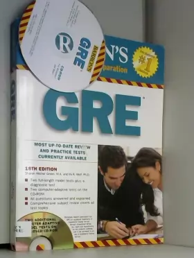 Couverture du produit · Barron's GRE with CD-ROM