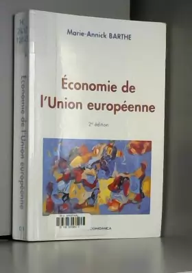 Couverture du produit · Economie de l'Union européenne