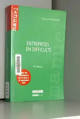Couverture du produit · Entreprises en difficultés 10ème Ed.