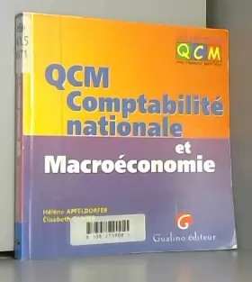 Couverture du produit · QCM comptabilité nationale et macroéconomie