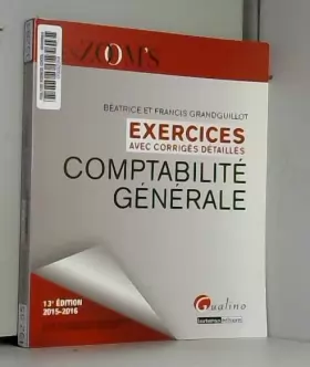 Couverture du produit · Zoom's Exercices corrigés - Comptabilité générale 2015-2016, 13ème Ed.