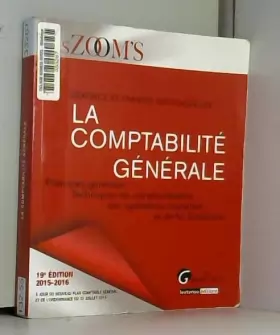 Couverture du produit · Zoom's La Comptabilité générale 2015-2016, 19ème Ed.
