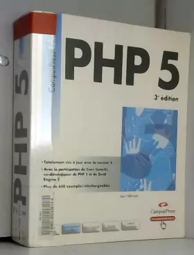 Couverture du produit · PHP 5 : L'Ouvrage de référence sur la nouvelle version de PHP