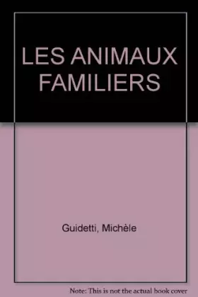 Couverture du produit · Les animaux familiers