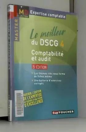 Couverture du produit · Le meilleur du DSCG 4 - Comptabilité et audit 5e édition