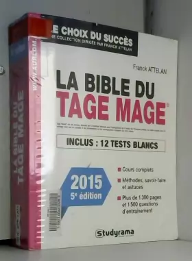Couverture du produit · La Bible du tage mage - Edition 2015