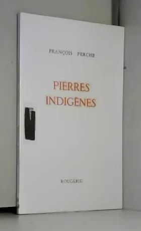 Couverture du produit · Pierres Indigenes