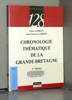 Couverture du produit · Chronologie thématique de la Grande-Bretagne, 2e édition