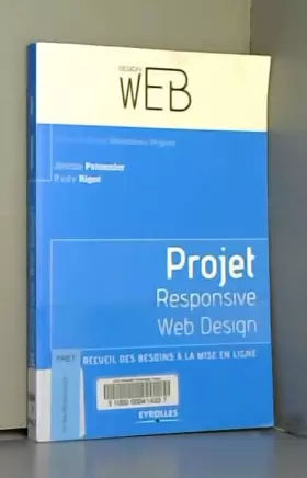 Couverture du produit · Projet Responsive Web Design: Du recueil des besoins à la mise en ligne.