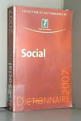 Couverture du produit · Dictionnaire Social 2007