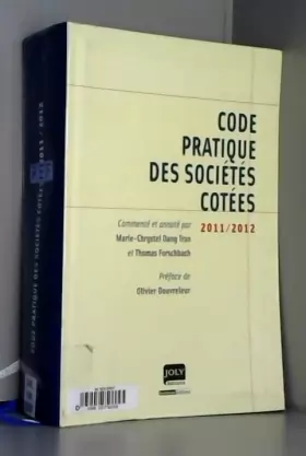 Couverture du produit · Code pratique des sociétés cotées-2ème édition