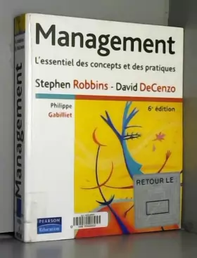 Couverture du produit · Management 6 ed. l'essentiel des concepts et des pratiques