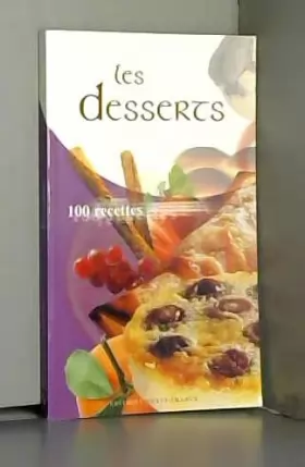 Couverture du produit · Les desserts