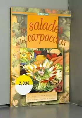 Couverture du produit · Salades et carpaccios