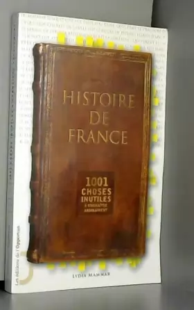 Couverture du produit · Histoire de France - 1001 choses inutiles à connaître absolument