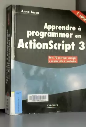 Couverture du produit · Apprendre à programmer en ActionScript 3