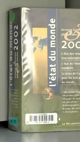 Couverture du produit · L'Etat du monde 2002 : Annuaire économique et géopolitique mondial