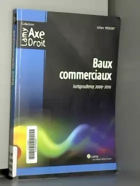 Couverture du produit · Baux commerciaux: Jurisprudence 2009-2010