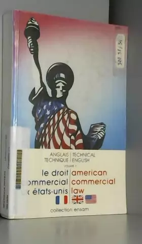 Couverture du produit · Anglais technique : Le droit commercial aux États-unis
