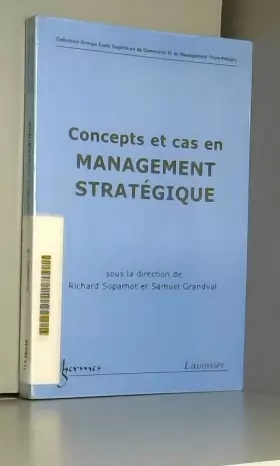Couverture du produit · Concepts et cas en management stratégique
