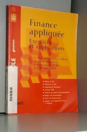 Couverture du produit · Finance appliquée : Exercices et applications
