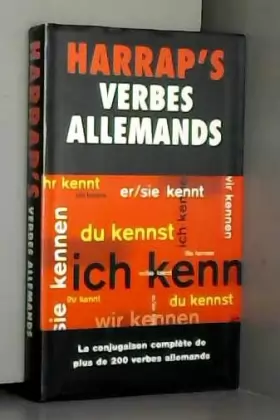 Couverture du produit · Harrap's verbes allemands