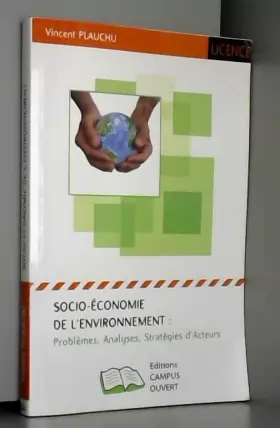 Couverture du produit · Socio-économie de l'environnement