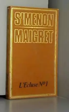 Couverture du produit · Maigret -L'écluse N°1